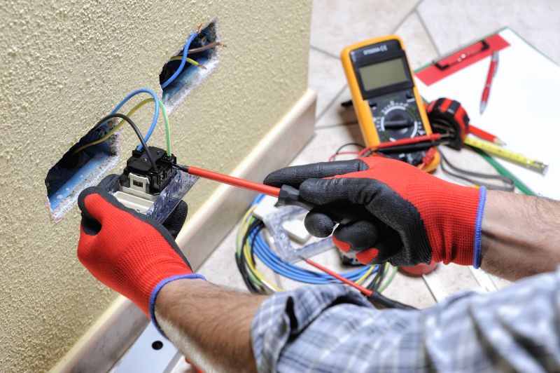 Electrician Repairing Wiring