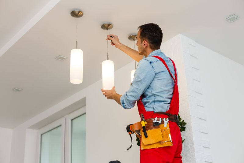 Hanging Light Installation in Kansas City, KS